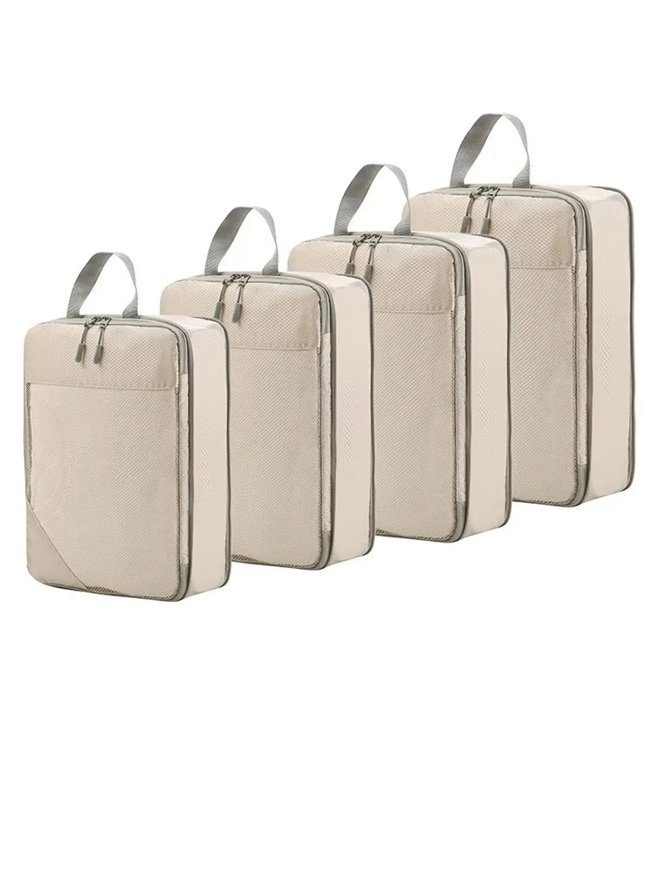 Travel Accessories Compression Packing Cubes - Organizers for Suitcases Expandable