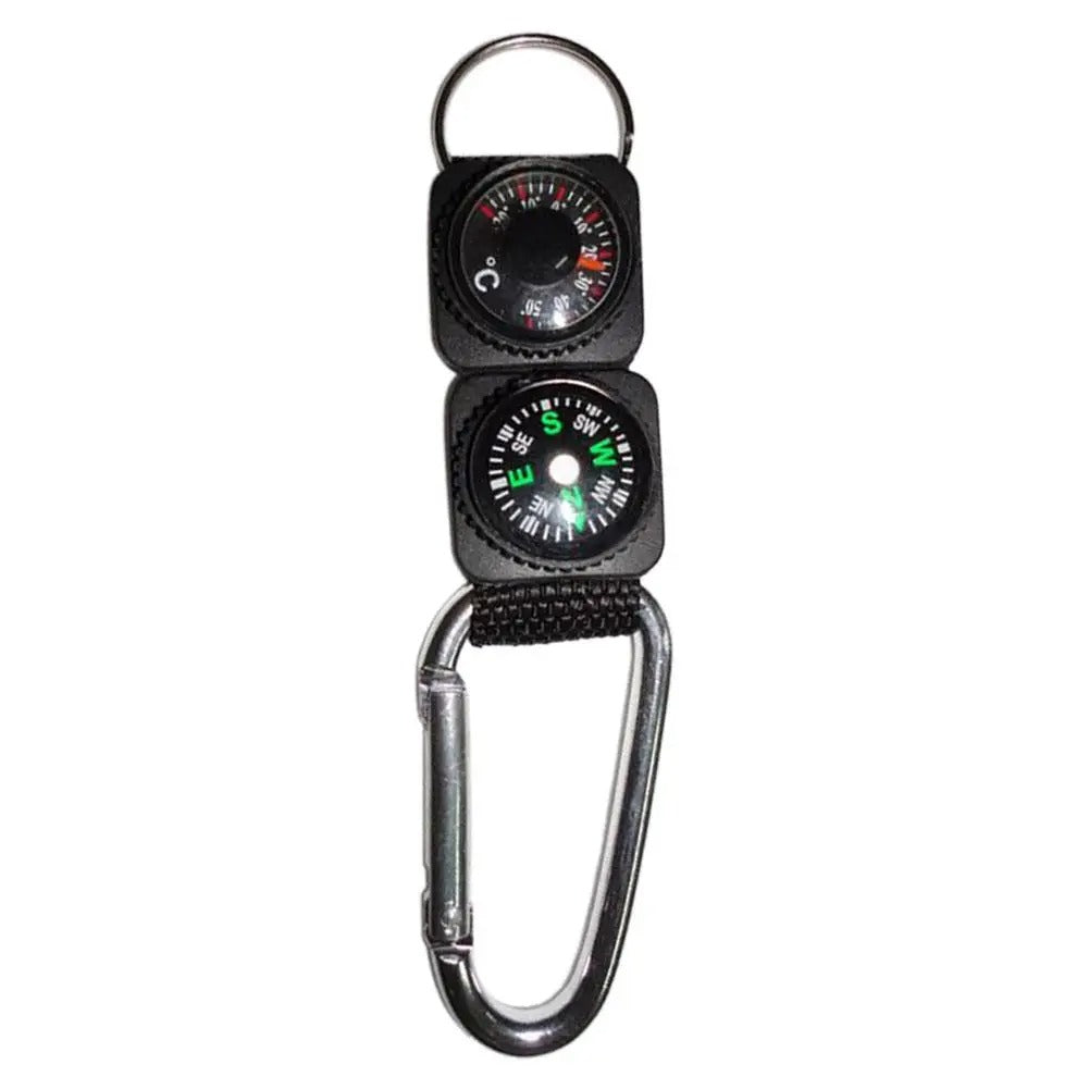 3 In 1 Multi-function Compass Thermometer Metal